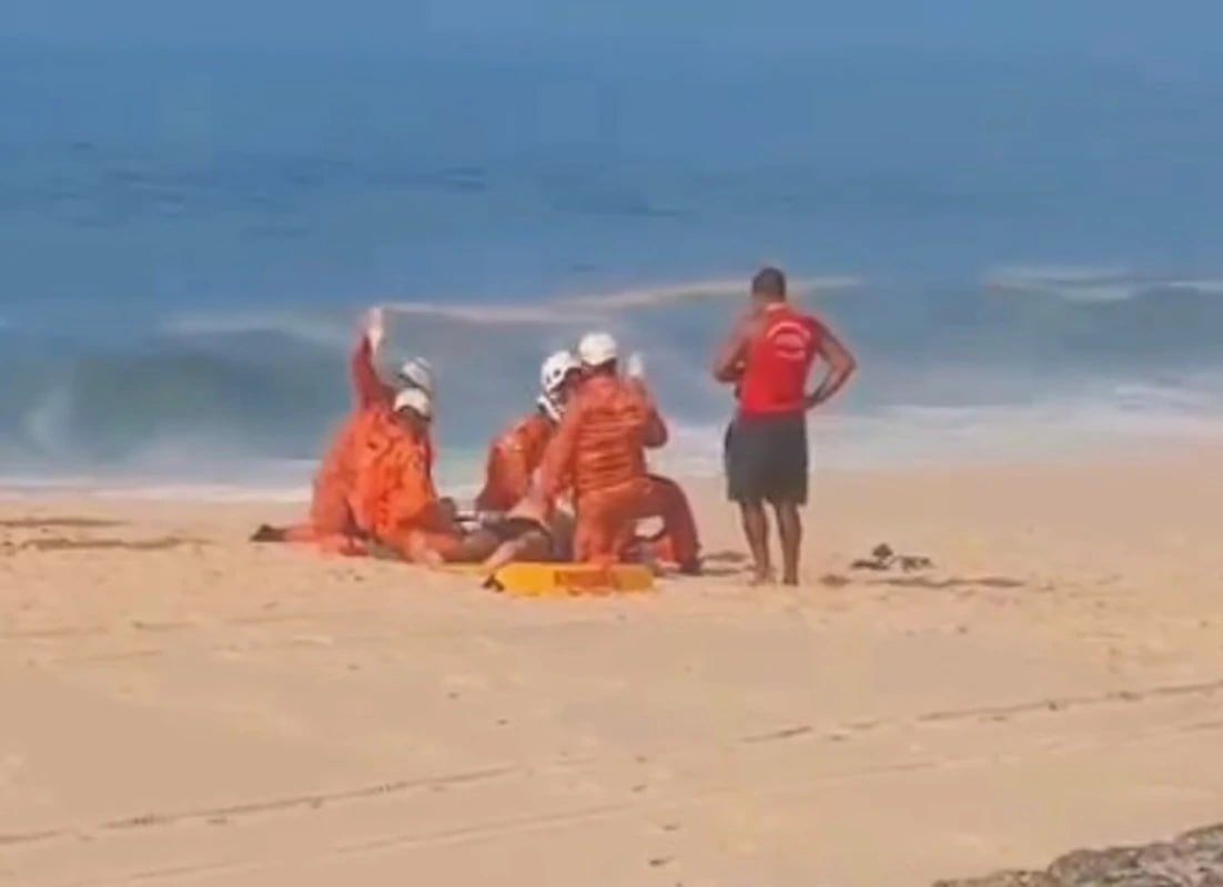 Idoso morre afogado na Praia de Itaipuaçu, em Maricá